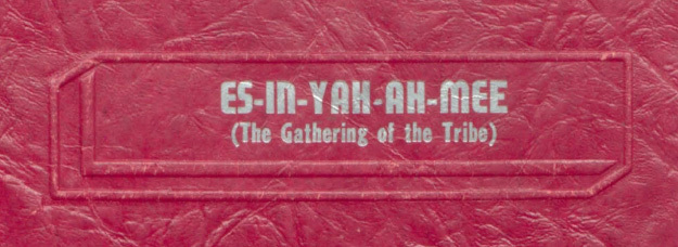 Es-In-Yah-Ah-Mee (The Gathering of the Tribe) 1946 Yearbook Cover