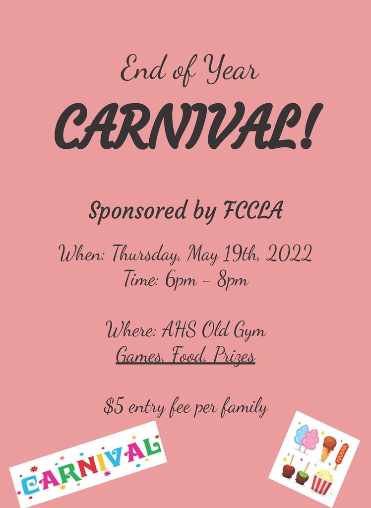 FCCLA Carnival Flyer