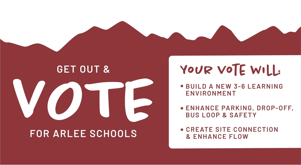 Get out & Vote for Arlee Schools